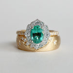 Kagann / Moroccan band ring K18YG（星留め）