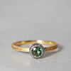 [-2/24 limited] Siena / Green Tourmaline Ring 2209-18