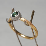 [-2/24 limited] Siena / Green Tourmaline Ring 2209-18