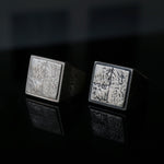 kagari yusuke × GIFTED / wall crack ring (stamp) SV