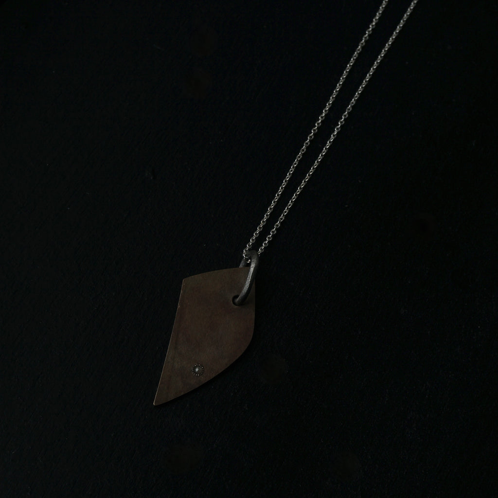 Kuraishi Takamichi /  真鍮の首飾り ダイヤモンド B