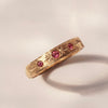 GERMEDEUR / Flat Ring Pink Spinel