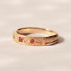 GERMEDEUR / Flat Ring Pink Spinel