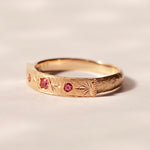 GERMEDEUR / Flat Ring Pink Spinel