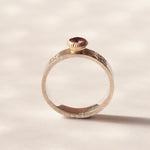 GERMEDEUR / Castle Ring Pink Spinel