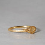 【-2/24限定】siena / engraved ring circle K18YG 2404-001