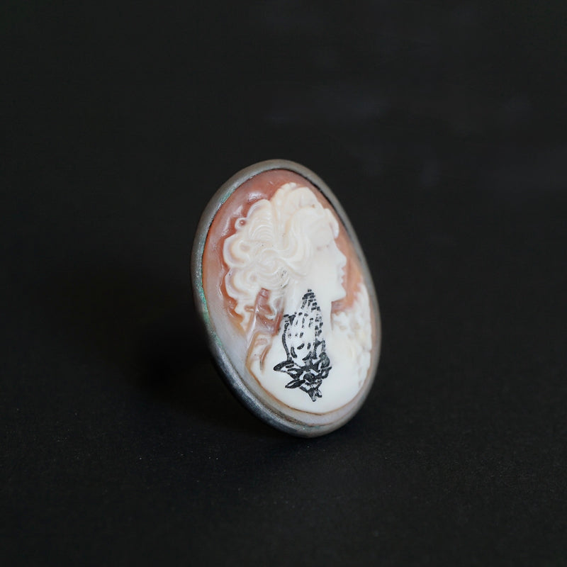 HIYU HAMASAKI / TATTOO CAMEO RING 46 #15