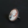 HIYU HAMASAKI / TATTOO CAMEO RING 46 #15