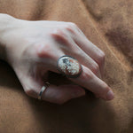 HIYU HAMASAKI / TATTOO CAMEO RING 46 #15