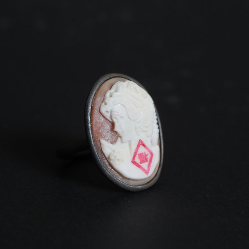 HIYU HAMASAKI / TATTOO CAMEO RING 47 #18