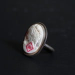 HIYU HAMASAKI / TATTOO CAMEO RING 47 #18