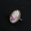 HIYU HAMASAKI / TATTOO CAMEO RING 48 #20