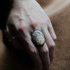 HIYU HAMASAKI / TATTOO CAMEO RING 49 #21