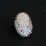 HIYU HAMASAKI / TATTOO CAMEO RING 49 #21