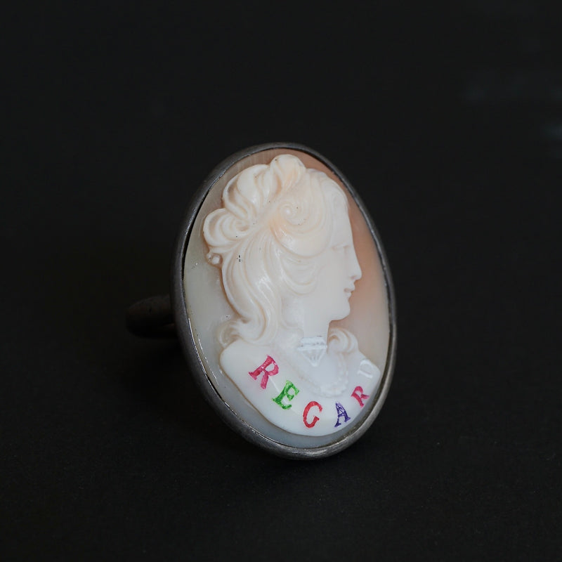 HIYU HAMASAKI / TATTOO CAMEO RING 49 #21