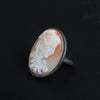 HIYU HAMASAKI / TATTOO CAMEO RING 49 #21