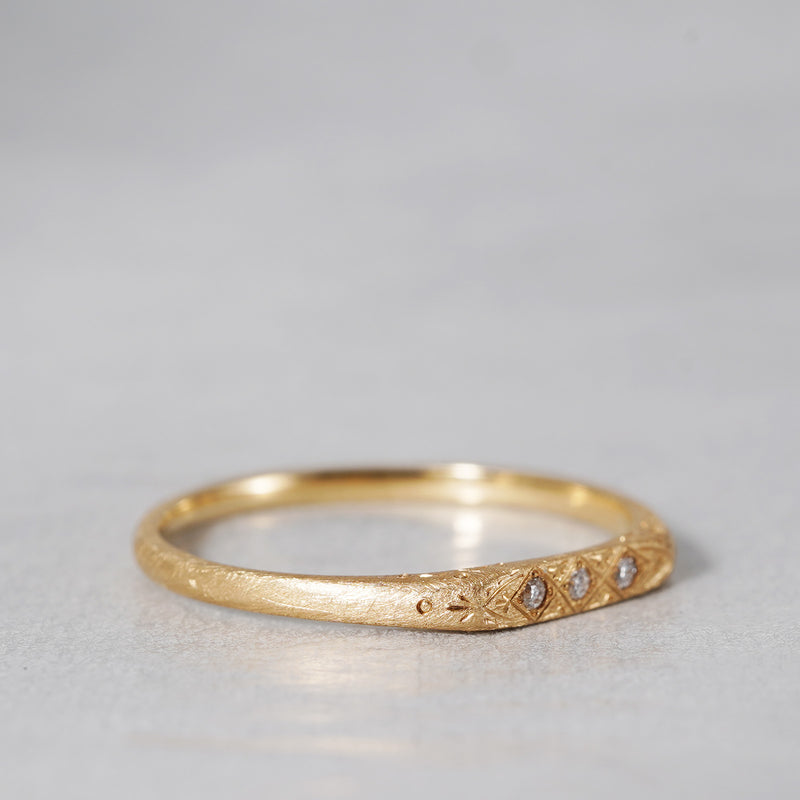 [-2/24 Limited] siena / engraved ring pattern dia 2305-002