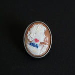 HIYU HAMASAKI / TATTOO CAMEO BROOCH 12