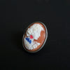 HIYU HAMASAKI / TATTOO CAMEO BROOCH 12