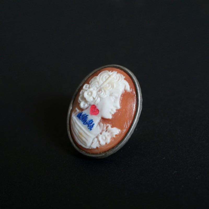 HIYU HAMASAKI / TATTOO CAMEO BROOCH 12