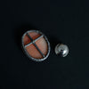 HIYU HAMASAKI / TATTOO CAMEO BROOCH 12