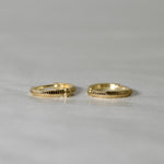 GICLAT / Kizami Hoop Earrings K18YG G23P3Y (custom-order ）