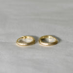 GICLAT / Kizami Hoop Earrings K18YG G23P3Y (custom-order ）