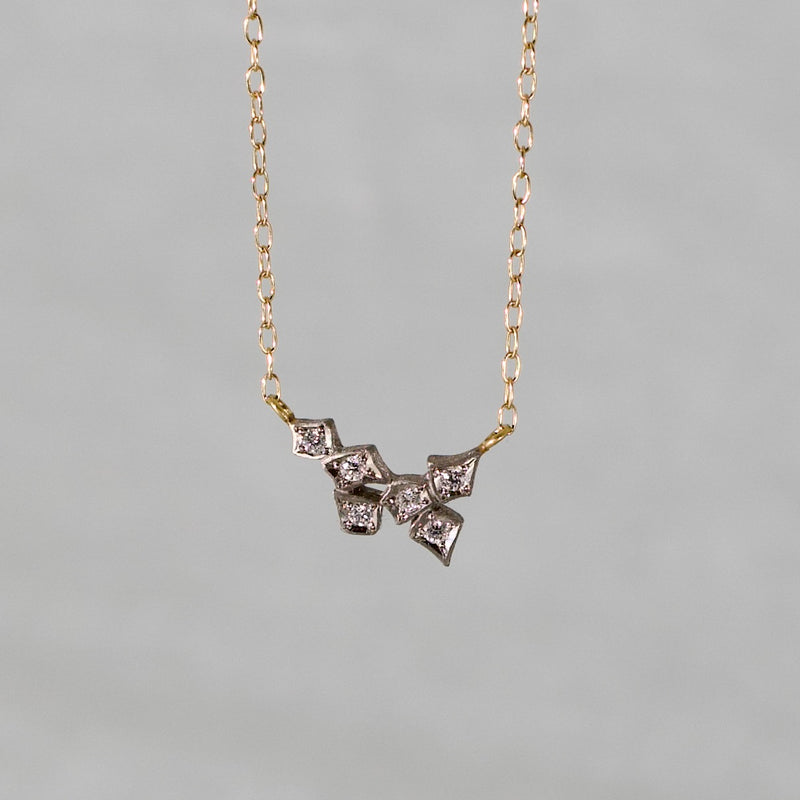 GICLAT / 木洩れ日 6 Dia Necklace　G03N1K　（受注生産）