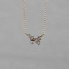 GICLAT / 木洩れ日 6 Dia Necklace　G03N1K　（受注生産）