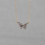 GICLAT / 木洩れ日 6 Dia Necklace　G03N1K　（受注生産）