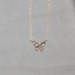 GICLAT / 木洩れ日 6 Dia Necklace　G03N1K　（受注生産）