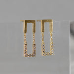 GICLAT / 2 bar short  Dia P K18YG　G32P5Y　（受注生産）