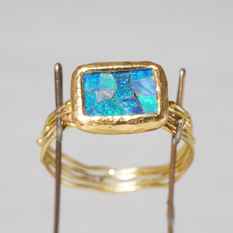 [-2/24 Limited] siena / Mosaic Opal Ring 2010-24