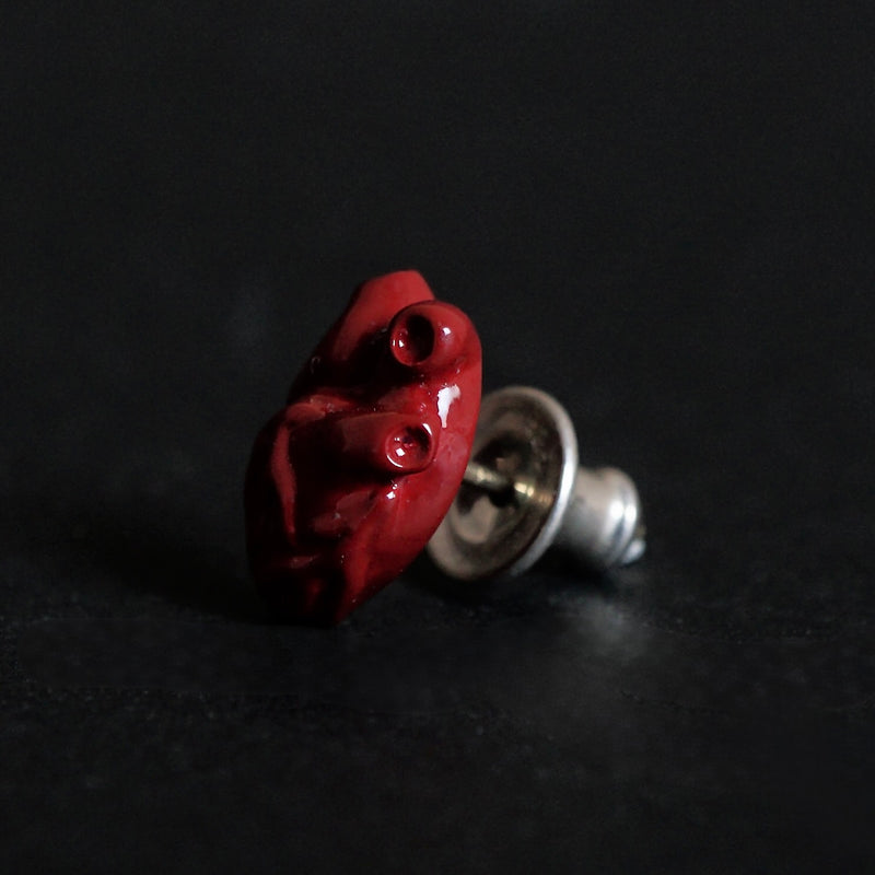 IN OUT DESIGN / Heart Pierced Earring