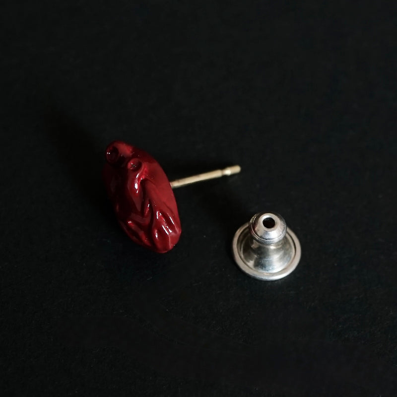 IN OUT DESIGN / Heart Pierced Earring
