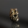 IN OUT DESIGN / Heart 3 Dia Pierced Earring K18YG