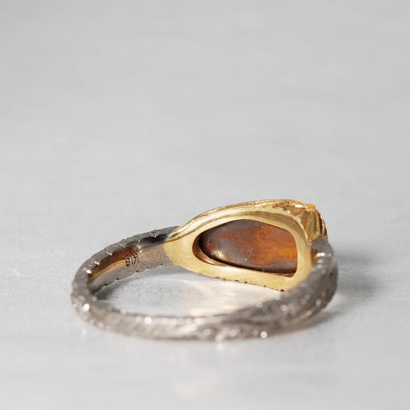 [-2/24 Limited] siena / Boulder Opal ring 2309-06