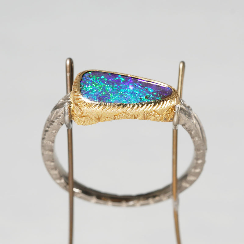 [-2/24 Limited] siena / Boulder Opal ring 2309-06