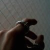 Kuraishi Takamichi / 純銀と金環の指環