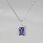 [-2/24 Limited] siena / Iolite necklace 2104-43