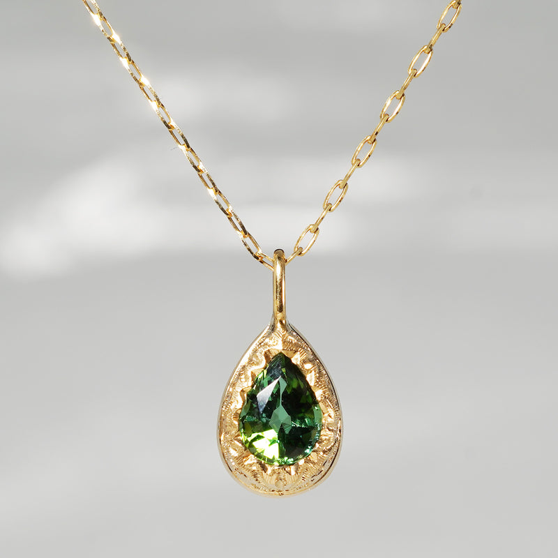 [-2/24 Limited] siena / tourmaline necklace 2104-41