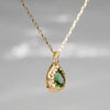 [-2/24 Limited] siena / tourmaline necklace 2104-41