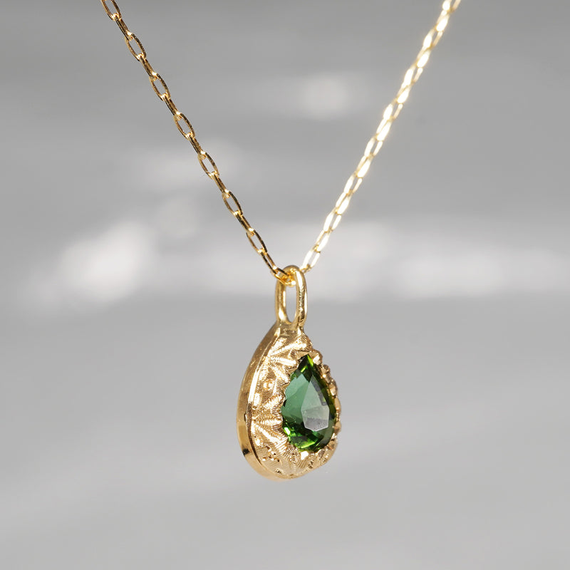 [-2/24 Limited] siena / tourmaline necklace 2104-41