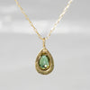 [-2/24 Limited] siena / tourmaline necklace 2104-41