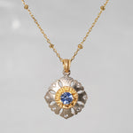 [-2/24 Limited] siena / Sapphire Diamond Necklace 2104-15