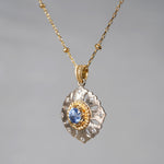 [-2/24 Limited] siena / Sapphire Diamond Necklace 2104-15