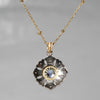 [-2/24 Limited] siena / Sapphire Diamond Necklace 2104-15