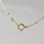 【8/2-8/31限定】siena /  engraved diamond necklace 2209-002（受注生産）