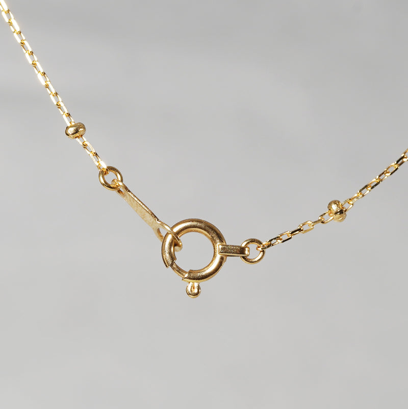 【8/2-8/31限定】siena /  engraved diamond necklace 2209-002（受注生産）
