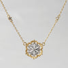 [-2/24 Limited] siena / engraved diamond necklace 2104-08